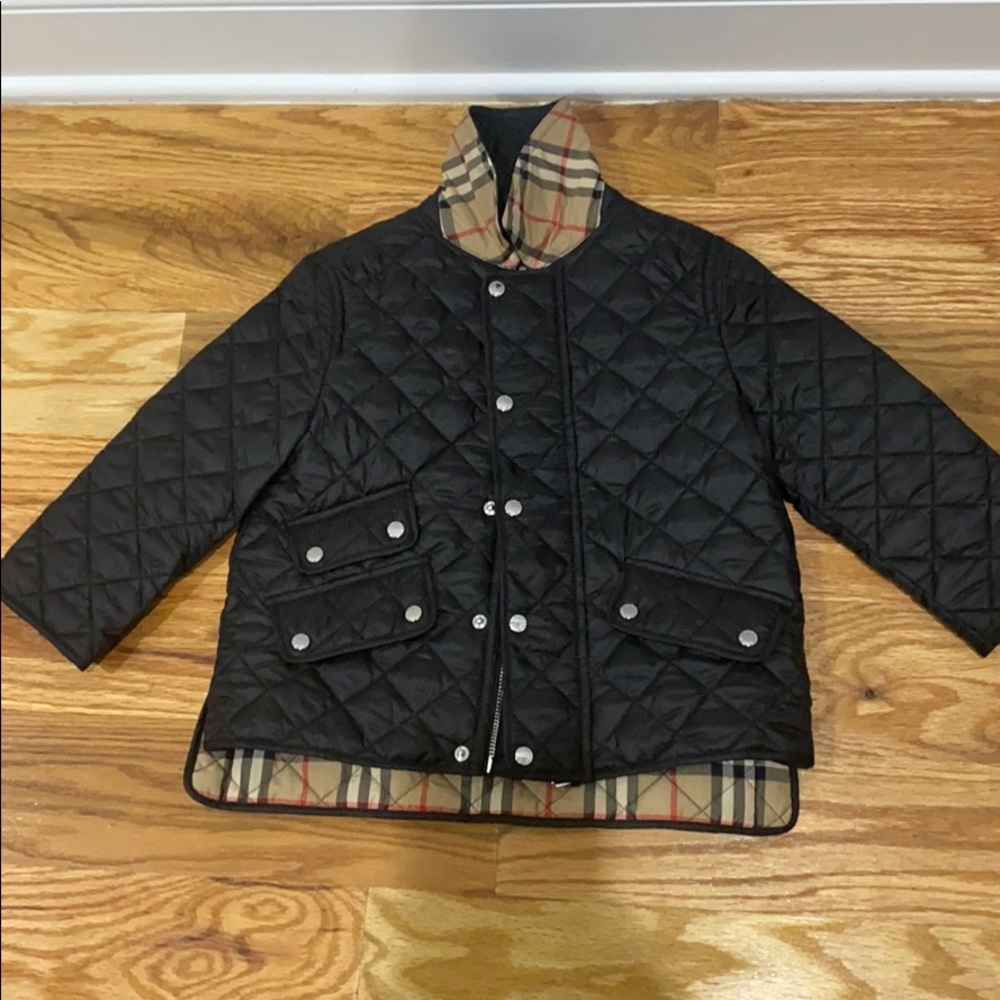 Burberry quilted jacket